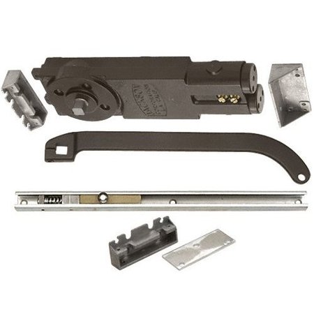 JACKSON Regular Duty Spring 105DegNo Hold Open Overhead Concealed Closer W/ 'U' Offset Slide-Arm Hardware P 21201U31301